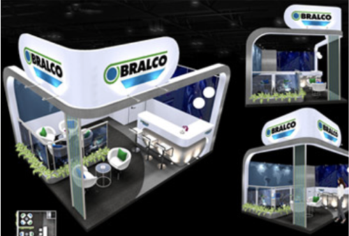Trade show booth designs and graphics